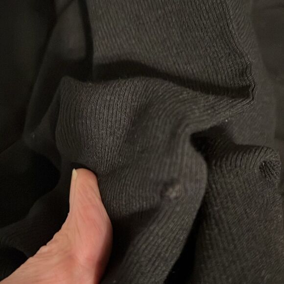 Mango Black Long Sleeve Jumpsuit Size S (fits oversized) Nwot - Picture 13 of 13